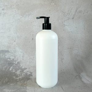 500 ml shampooflaske uden label