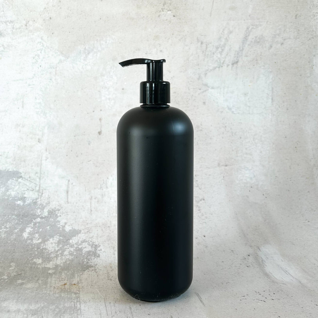 500 ml shampooflaske uden label